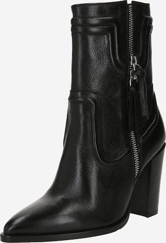BRONX Ankle Boots 'New Americana' in Black: front