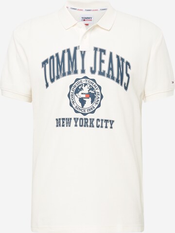 Tommy Jeans Shirt 'Collegiate' in White: front