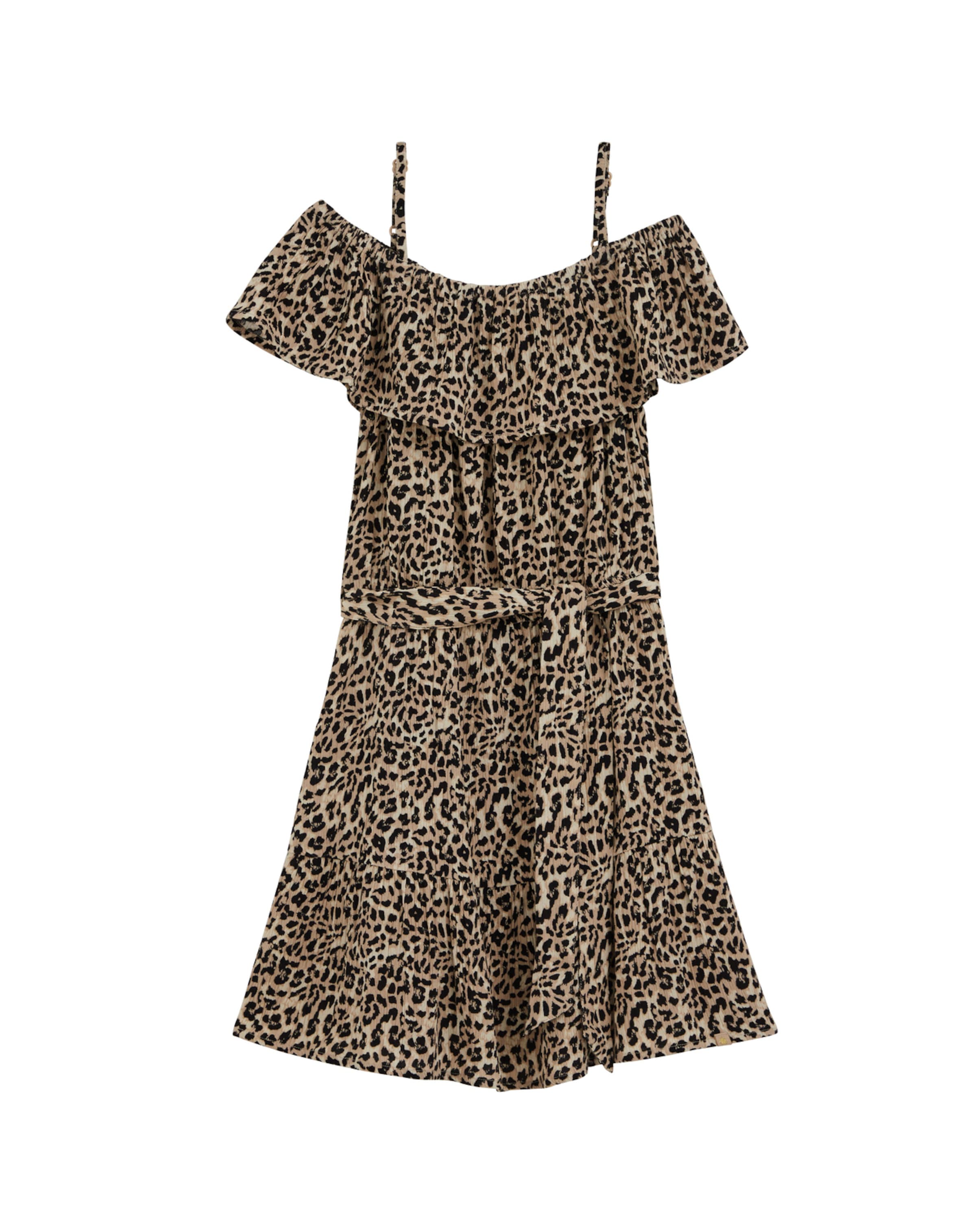 WE Fashion Φόρεμα σε καφέ: μπροστά