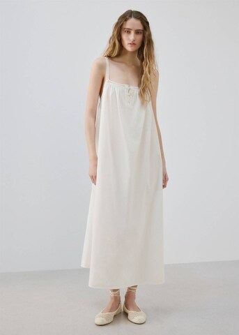 MANGO Dress in White: front