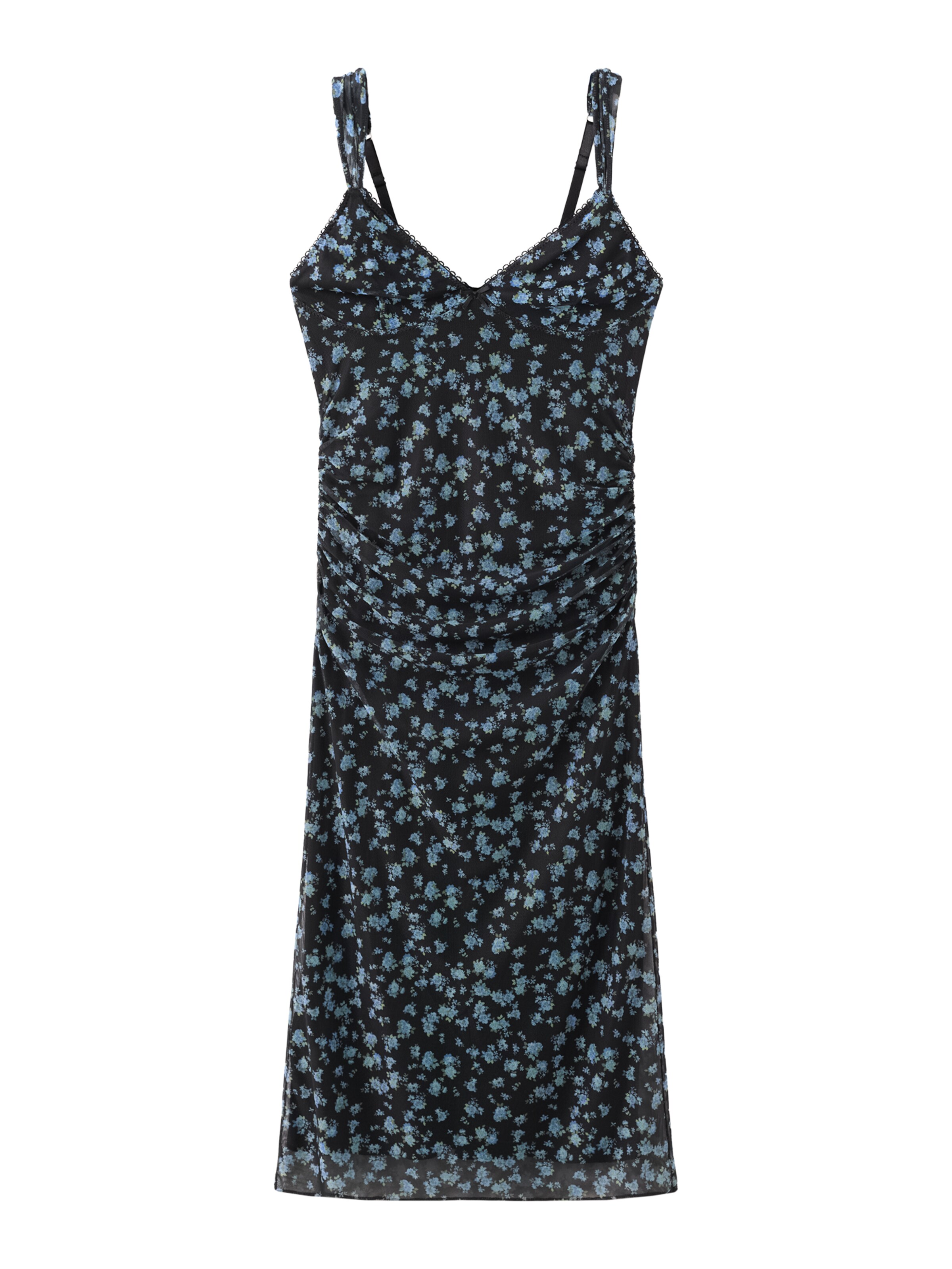 MANGO Vestido 'POSITANO' en 32 en ópalo / verde / negro, Vista del producto