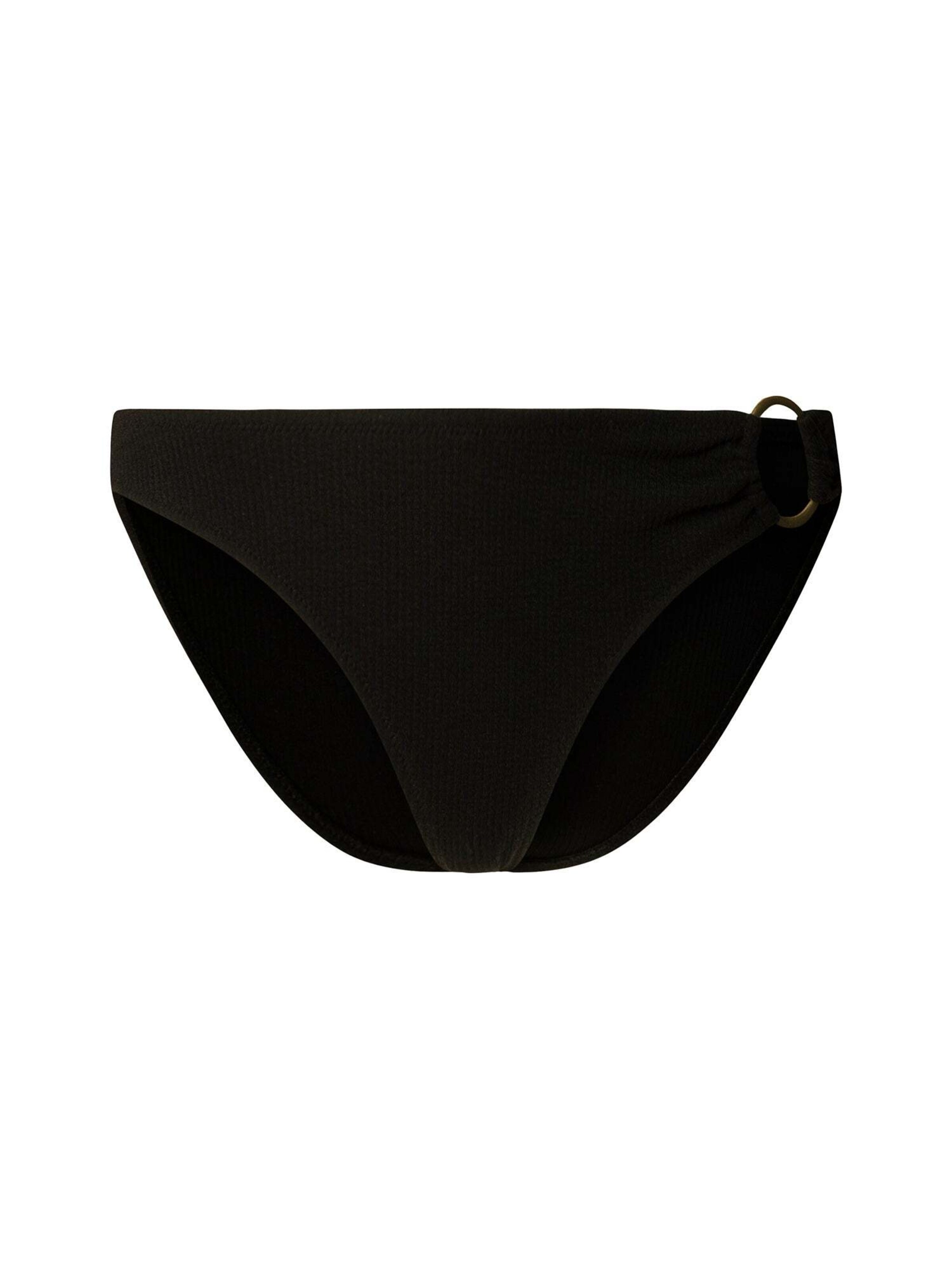 Pepe Jeans Bikini Bottoms 'Solid Asy' in Black: front