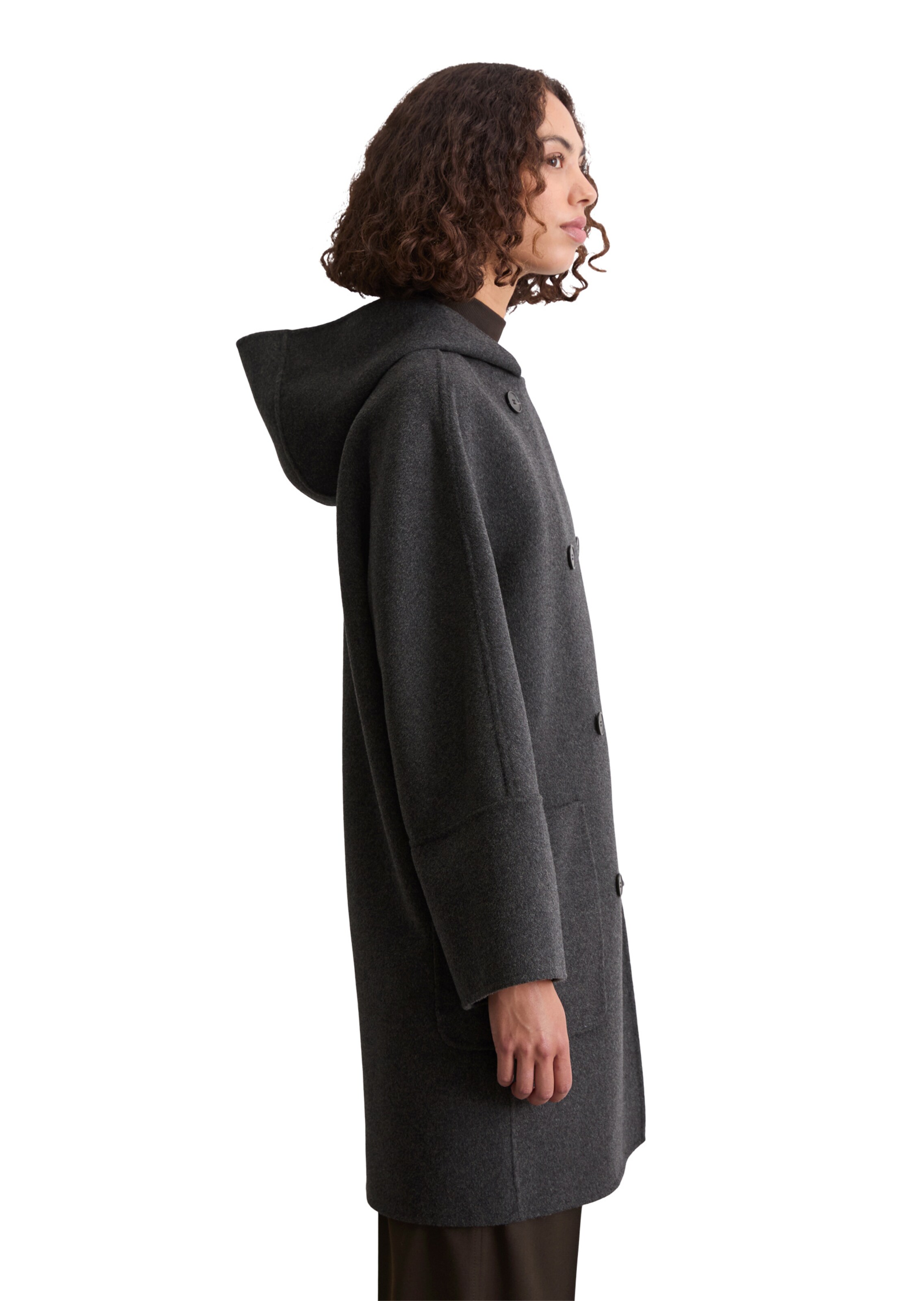 Marc O'Polo Between-seasons coat in Grey