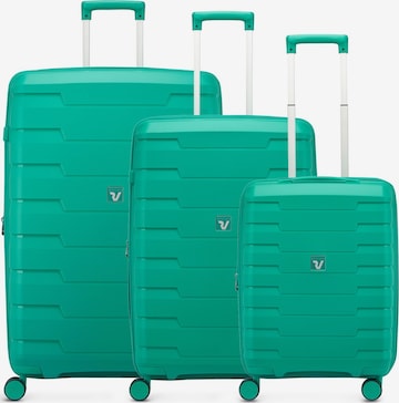 Roncato Kofferset 'Skyline 2.0' in Blau: Vorderseite