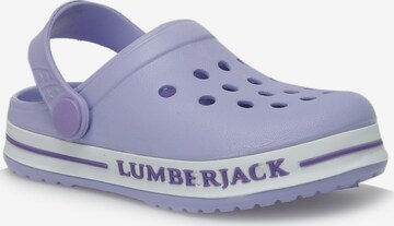 Lumberjack Slippers 'DEVON' in Purple