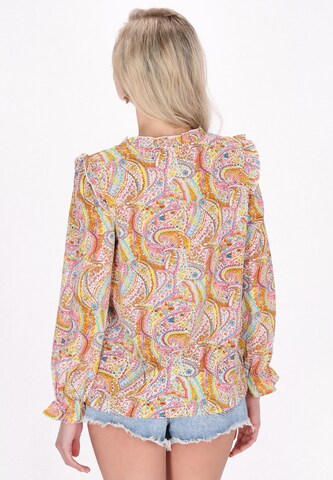 IZIA - Blusa 'Fashion Look' en amarillo