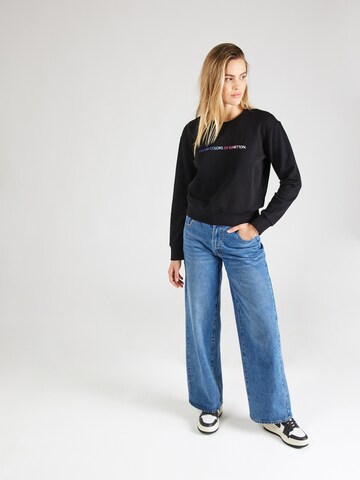 Felpa di UNITED COLORS OF BENETTON in nero