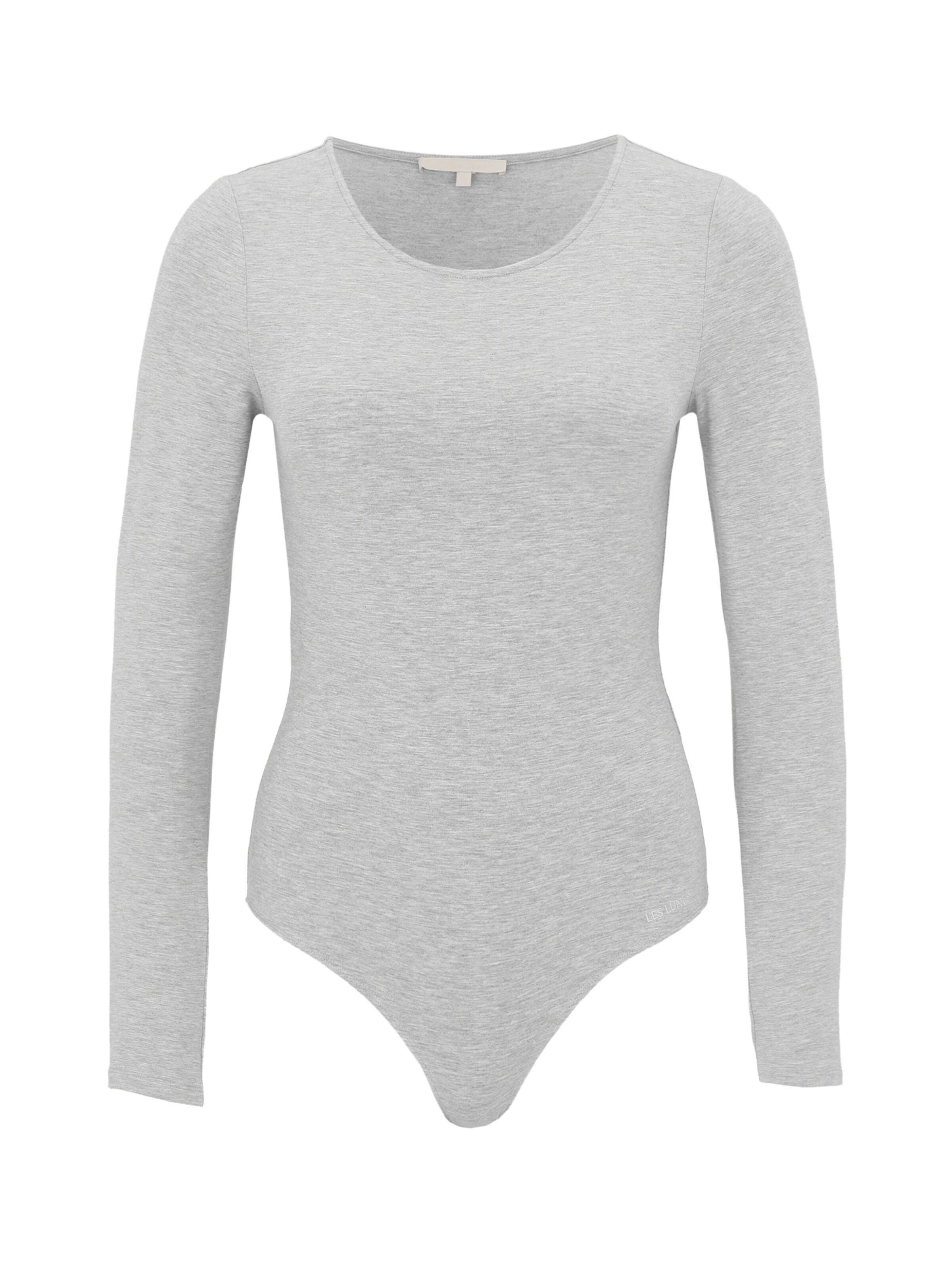 Les Lunes Shirtbody 'ALENA' i grå: forside