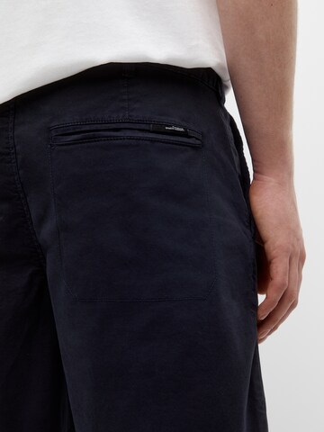 Regular Pantalon chino Pull&Bear en bleu