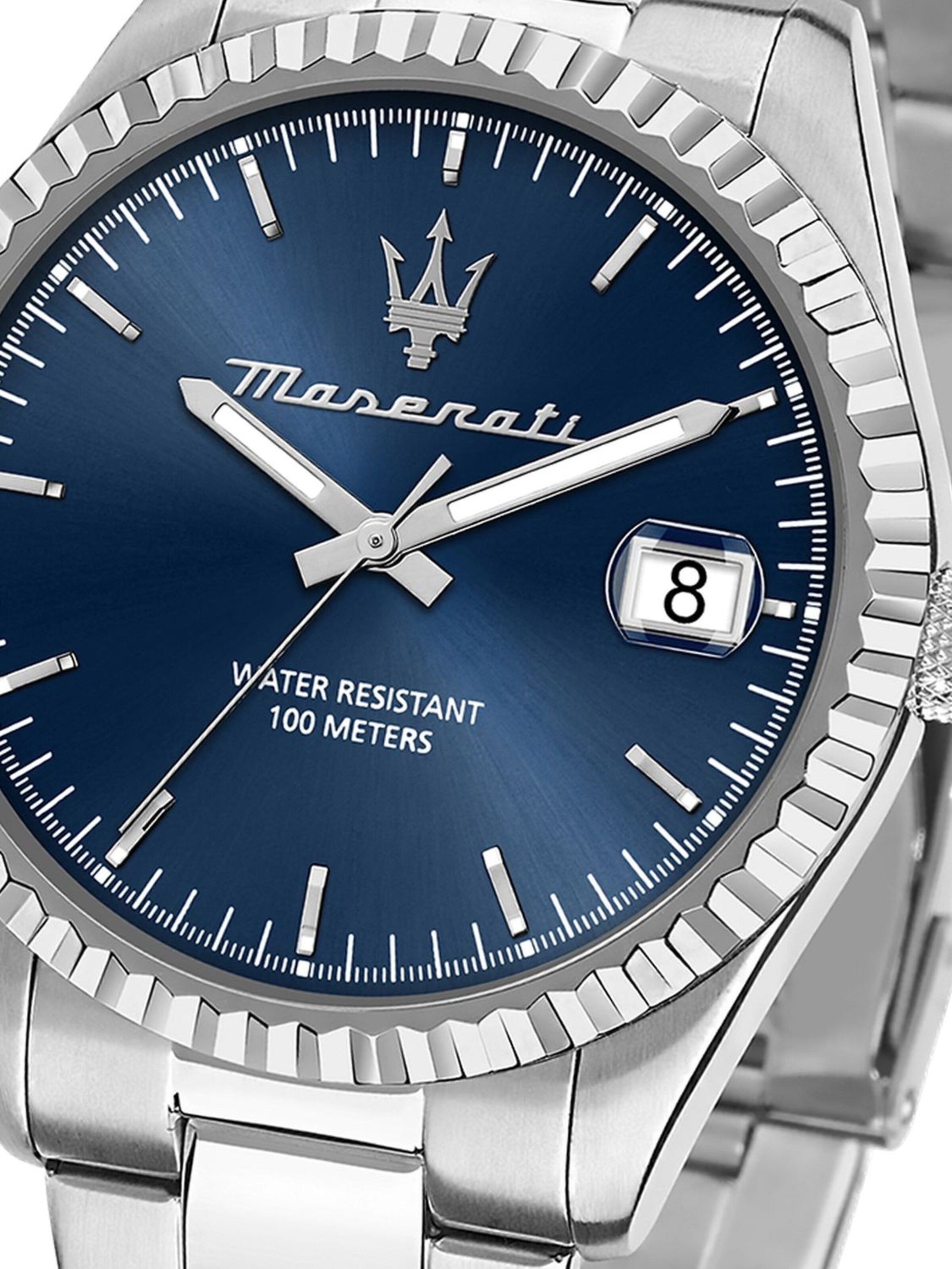 Maserati Analoog horloge in Zilver