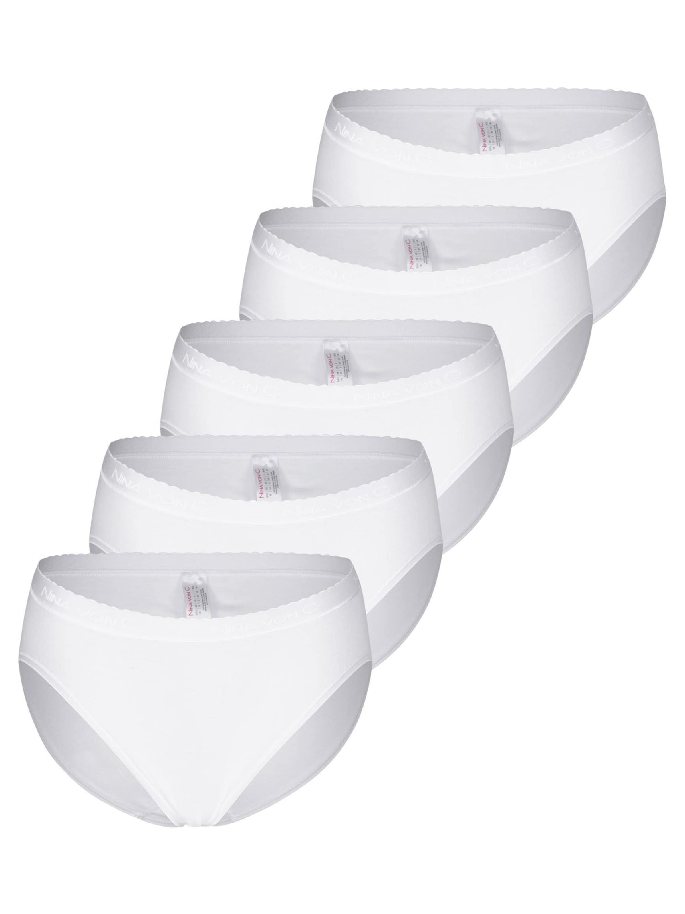 Nina von C. Slip 'Basic'‌‌‌‌‌ in Weiß: Vorderseite