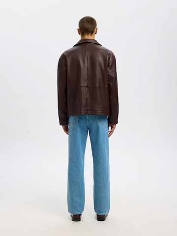 SELECTED Between-Season Jacket 'SLHNOAH' in Brown