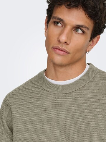 Only & Sons - Jersey 'ONSView' en gris