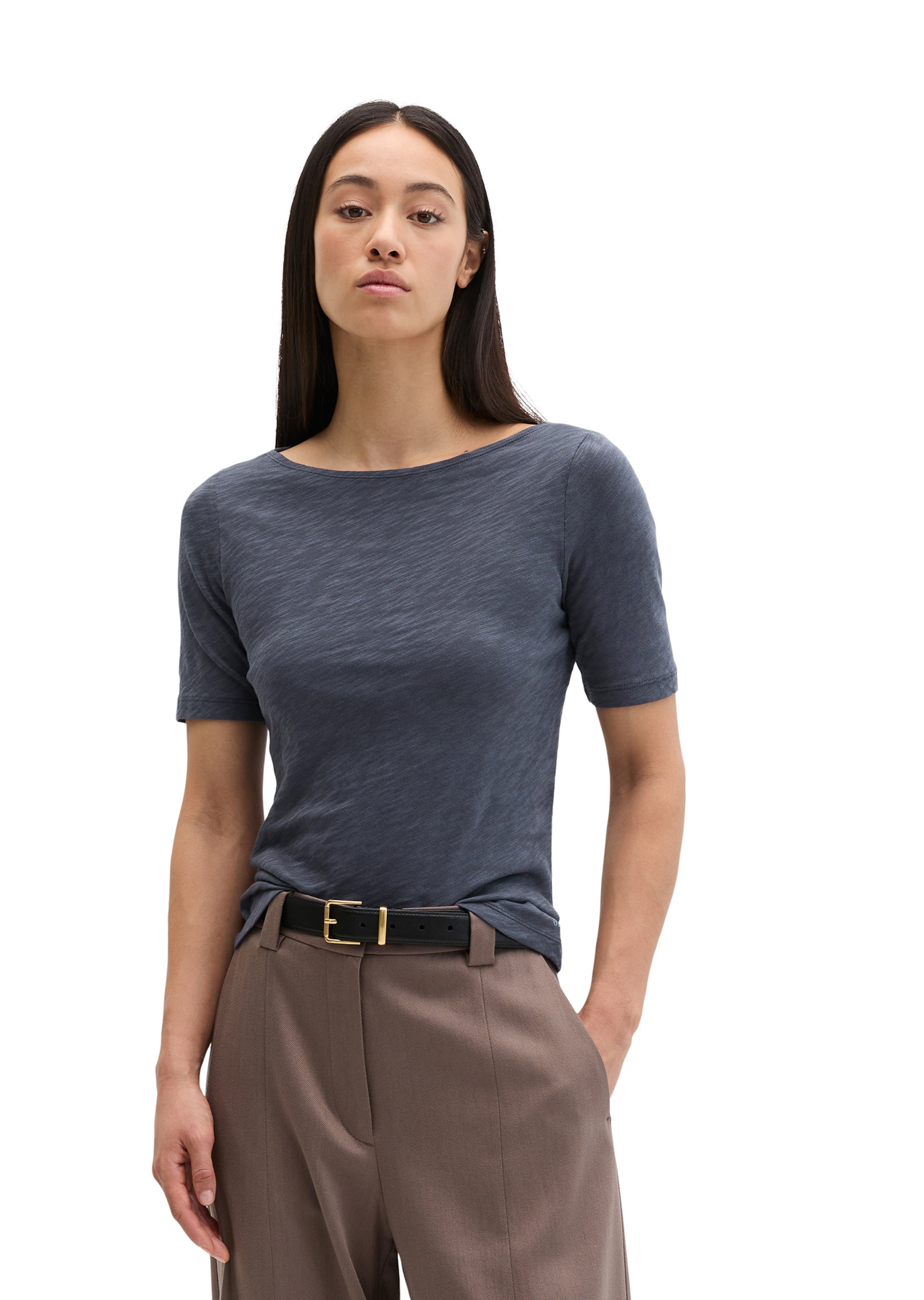 Marc O'Polo T-Shirt in Lila: Vorderseite