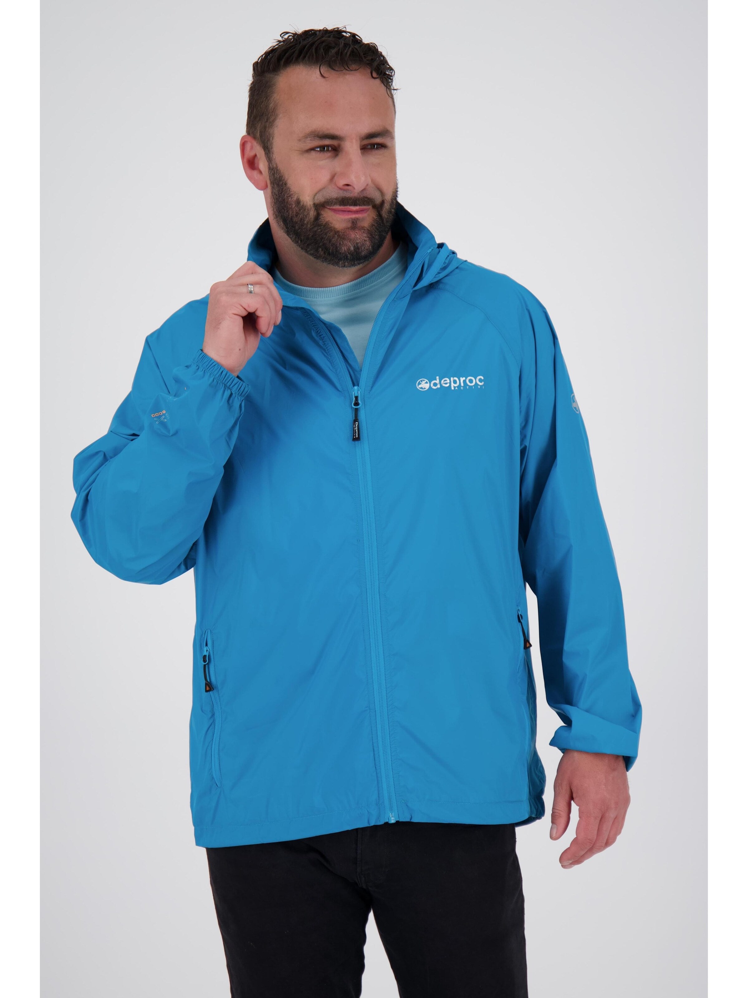 deproc Funktionsjacke 'ROBSON'‌‌‌‌‌ in Grün: Vorderseite