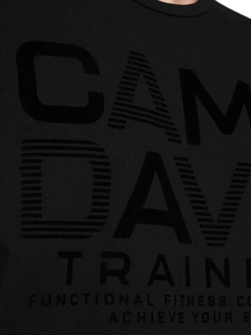 T-Shirt 'Challenge' CAMP DAVID en noir