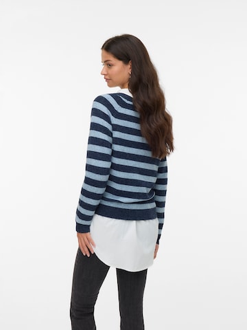 VERO MODA Svetr 'VMDoffy' – modrá