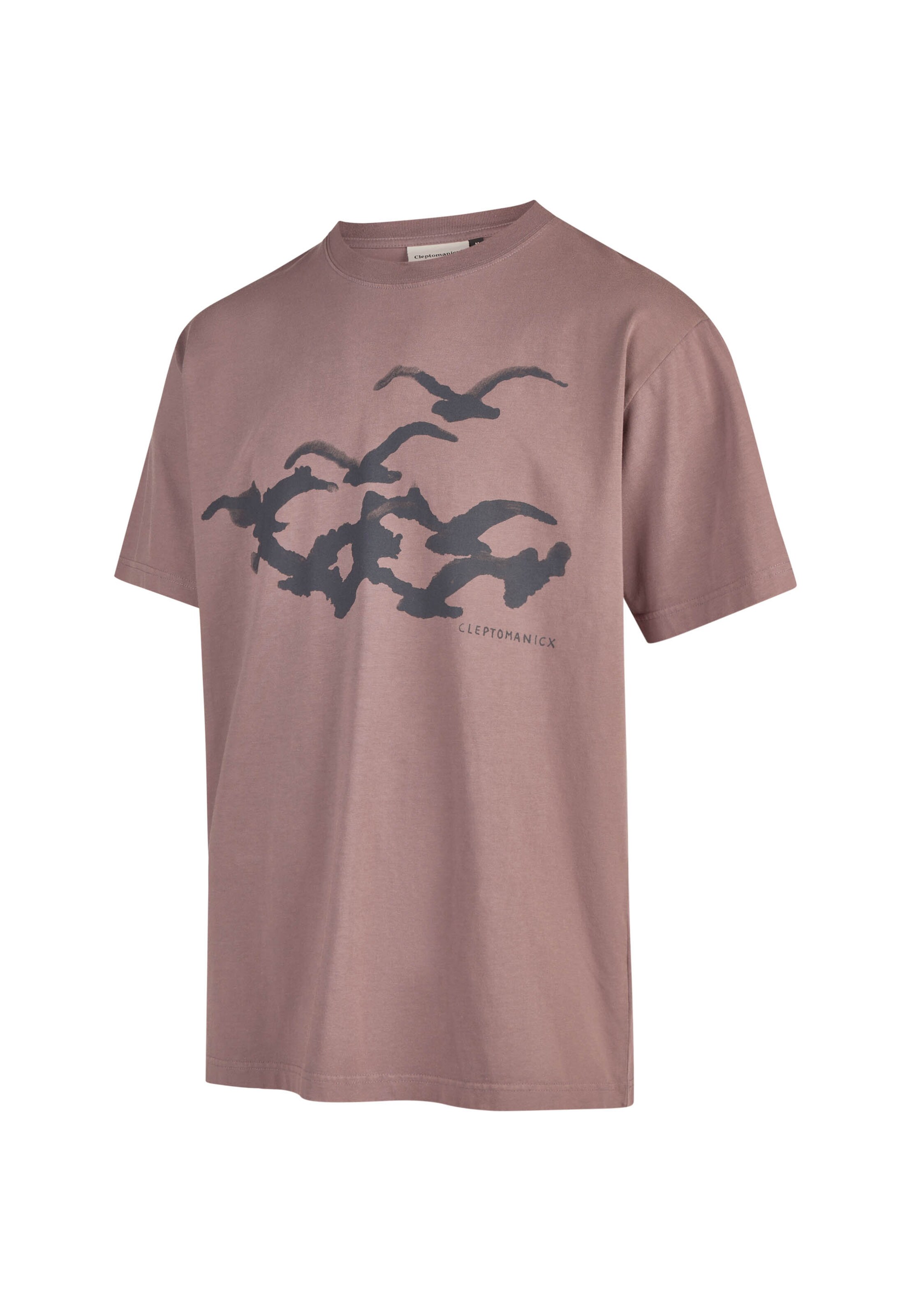 Cleptomanicx T-Shirt in Braun