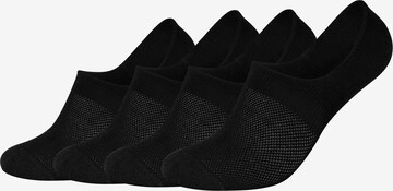 camano Ankle Socks in Black: front