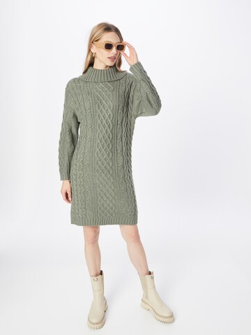 ABOUT YOU Knitted dress 'Noelia' in Green