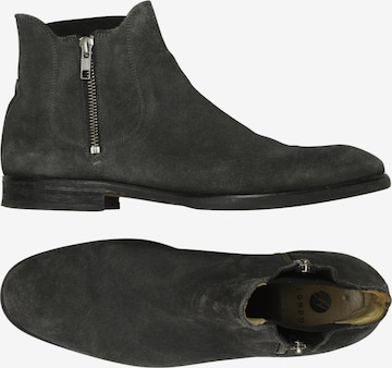 Hudson London Stiefel 40 in Grau: Vorderseite