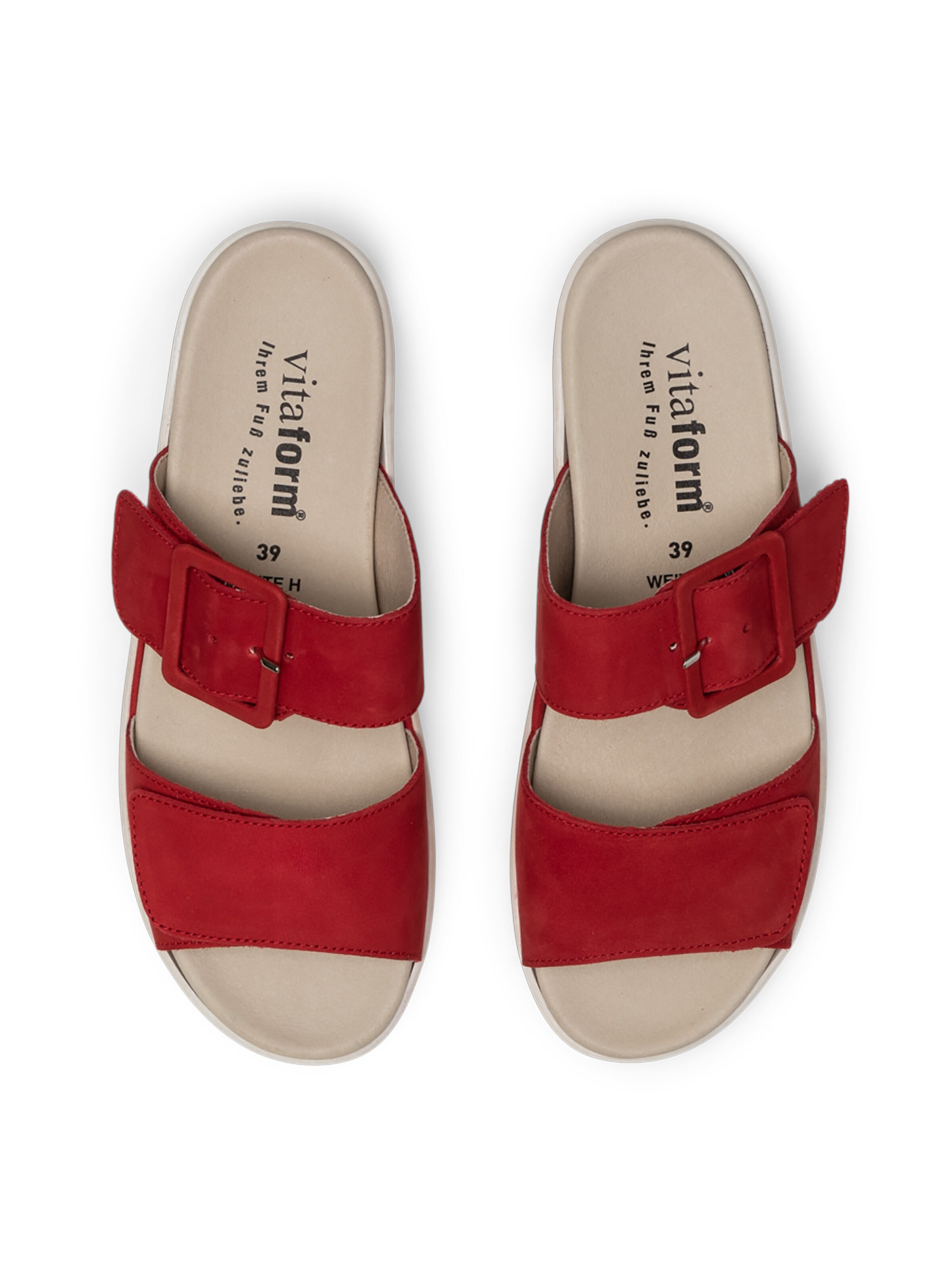 Zoccoletto di VITAFORM in rosso