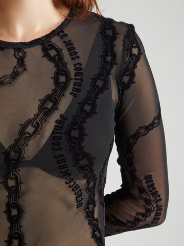 Versace Jeans Couture - Body de blusa en negro