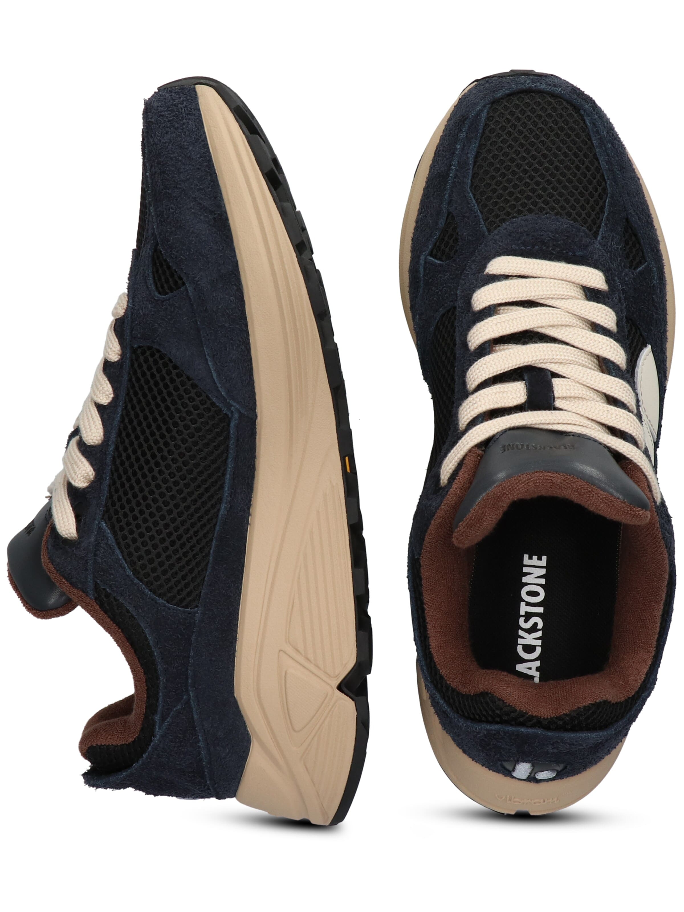BLACKSTONE Sneakers laag 'V-RILEY' in Blauw