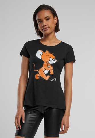 ABSOLUTE CULT - Camiseta 'Tom & Jerry Angry Mouse' en negro: frente