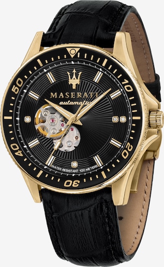 Maserati Analog Watch 'Sfida' in Gold / Black, Item view