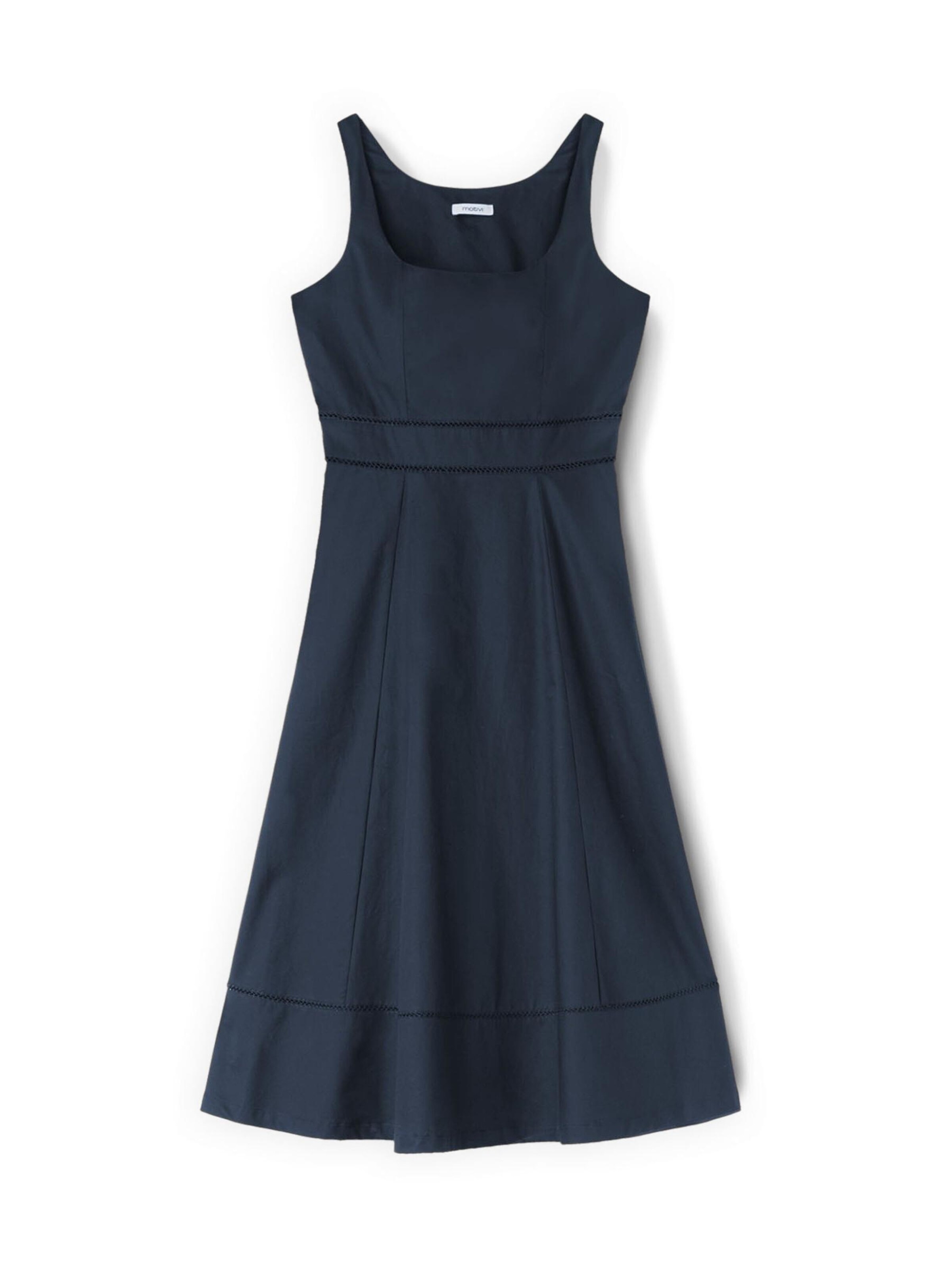 MOTIVI Jurk in Blauw: voorkant