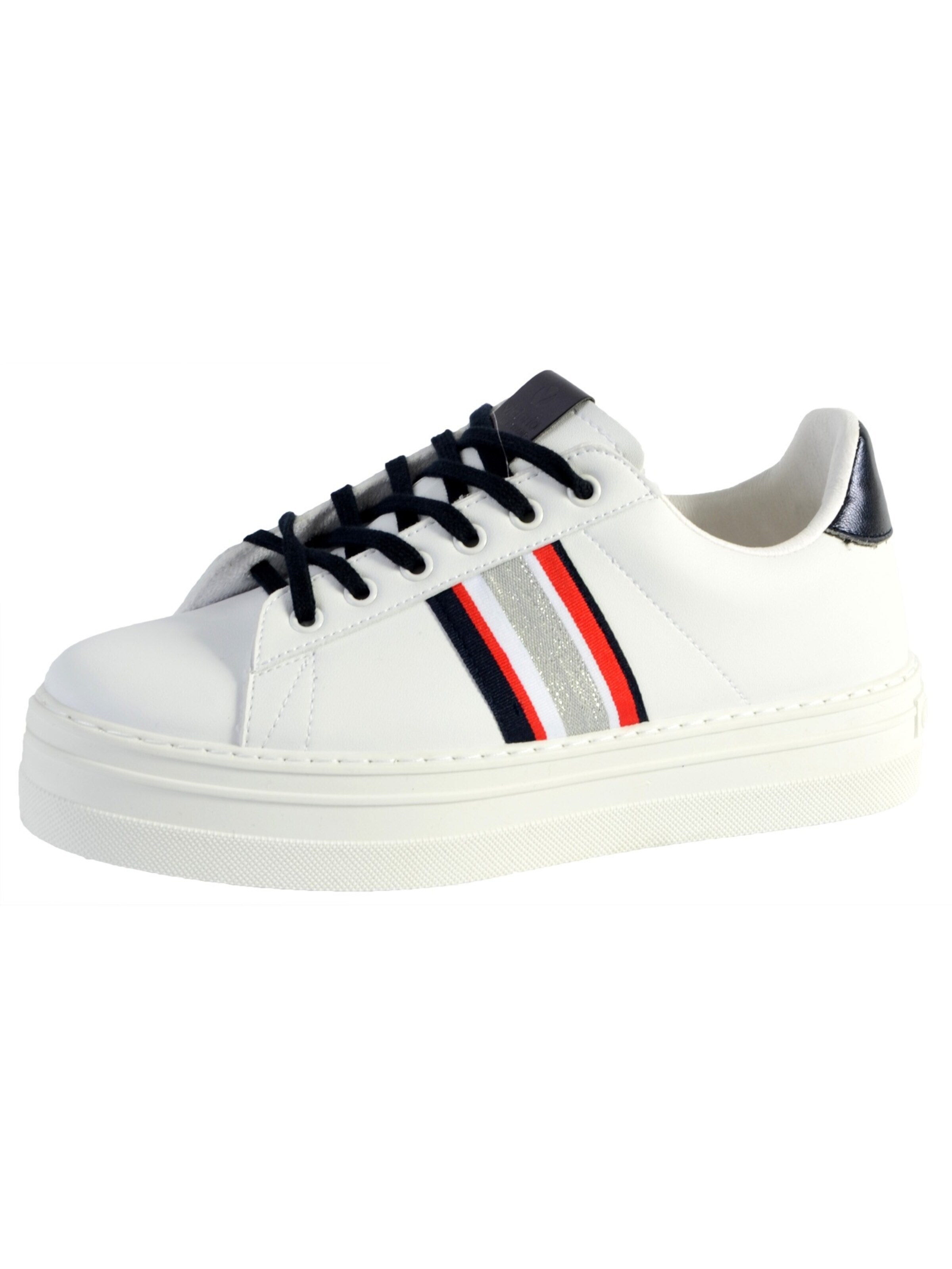 victoria Sportieve veterschoen in Blauw: voorkant