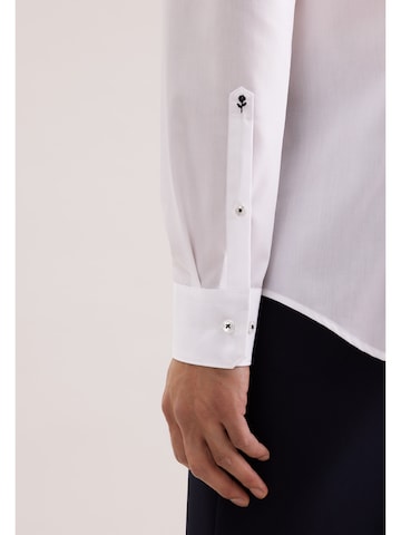 SEIDENSTICKER Regular Fit Hemd in Weiß