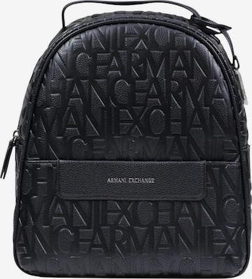 ARMANI EXCHANGE Reppu värissä musta: etupuoli