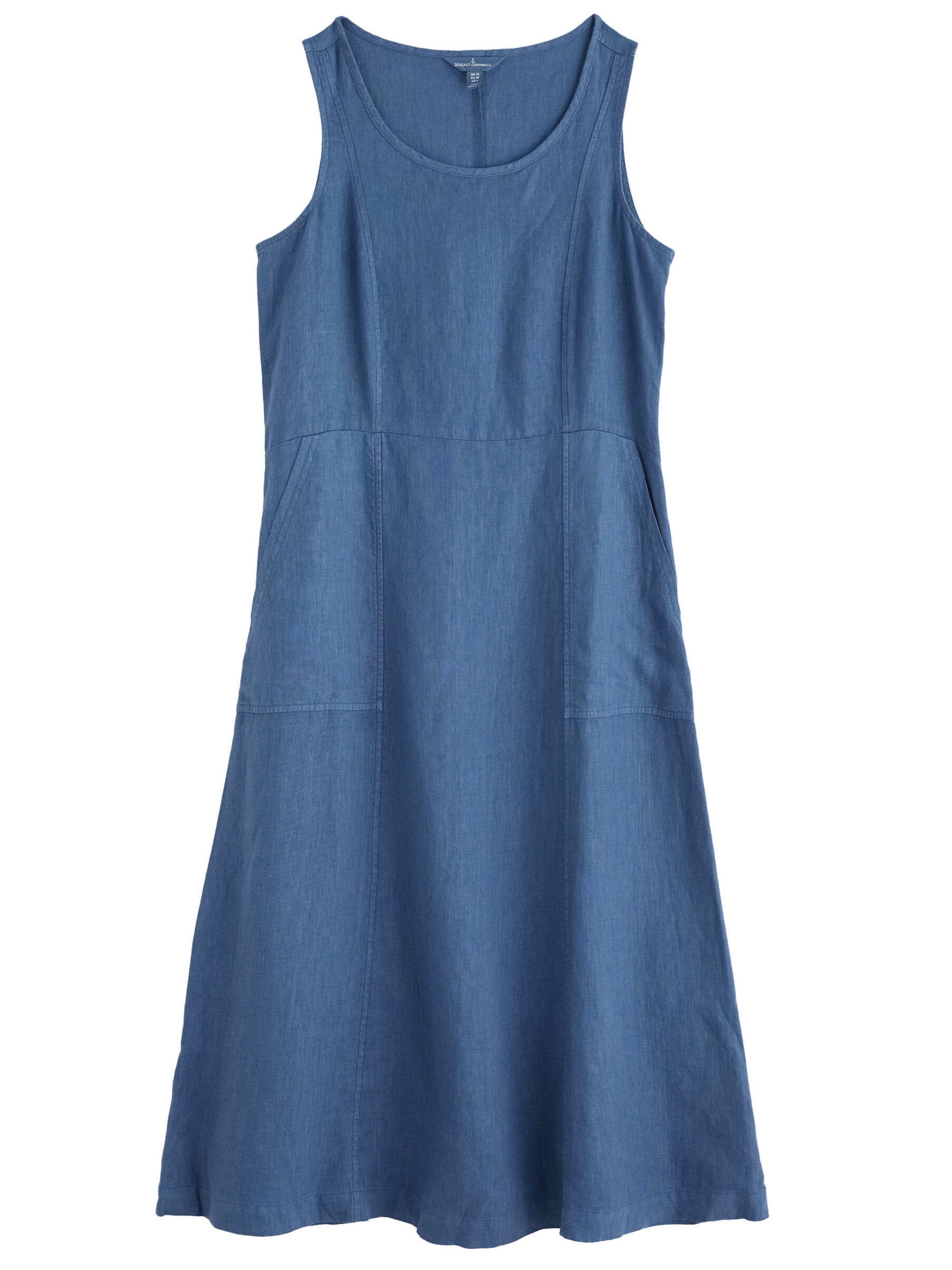 Seasalt Cornwall Kjole 'Grass Wave' i blå: forside