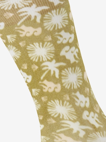 BURLINGTON Socks 'Lagoon' in Green: front