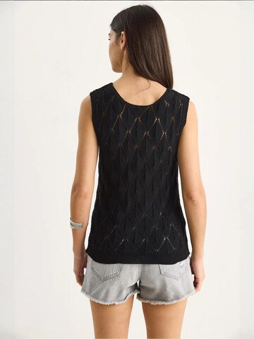 Bianco Lucci Blouse 'Blusen' in Black