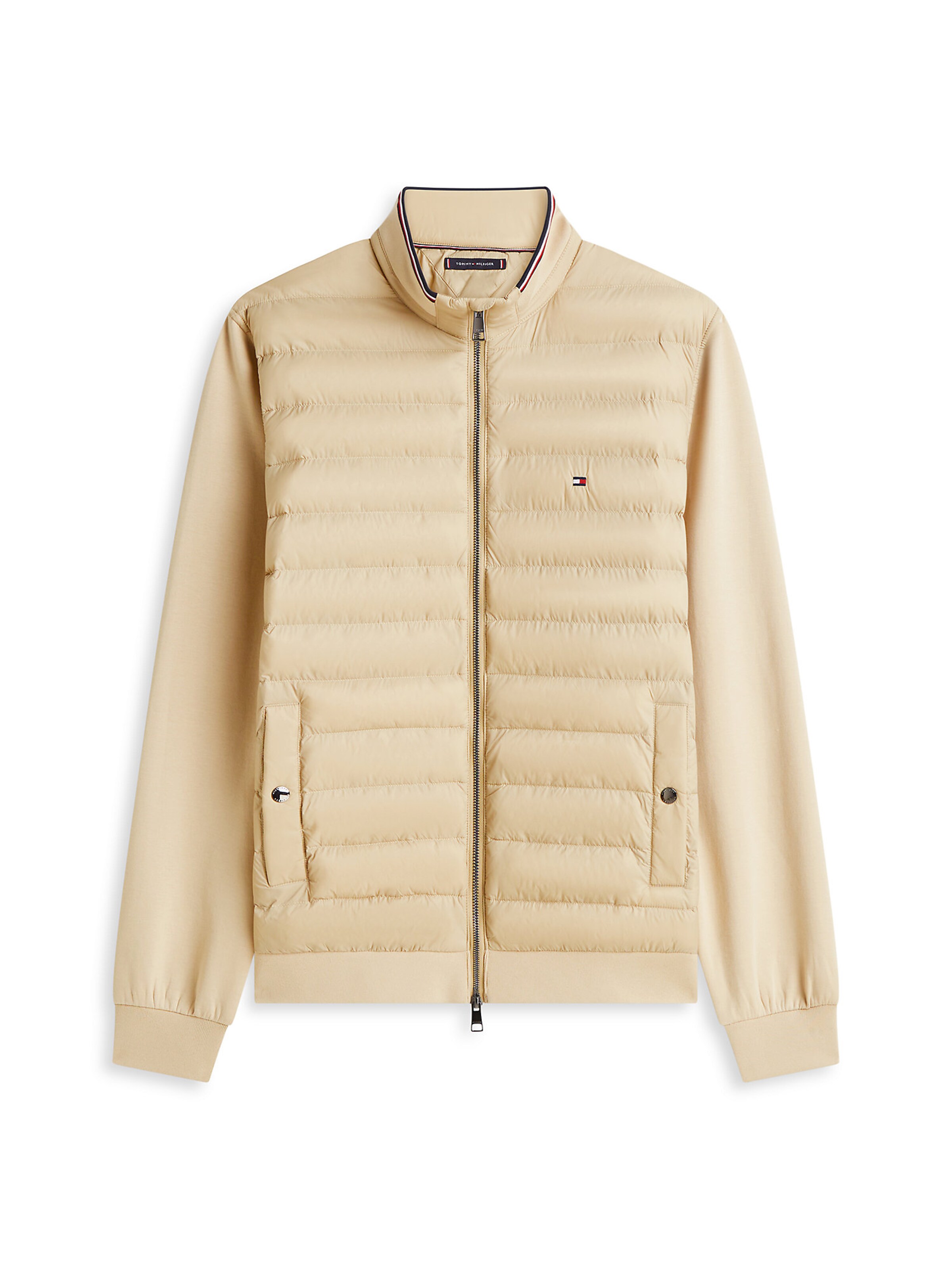 TOMMY HILFIGER Between-season jacket 'Ess' in Beige: front