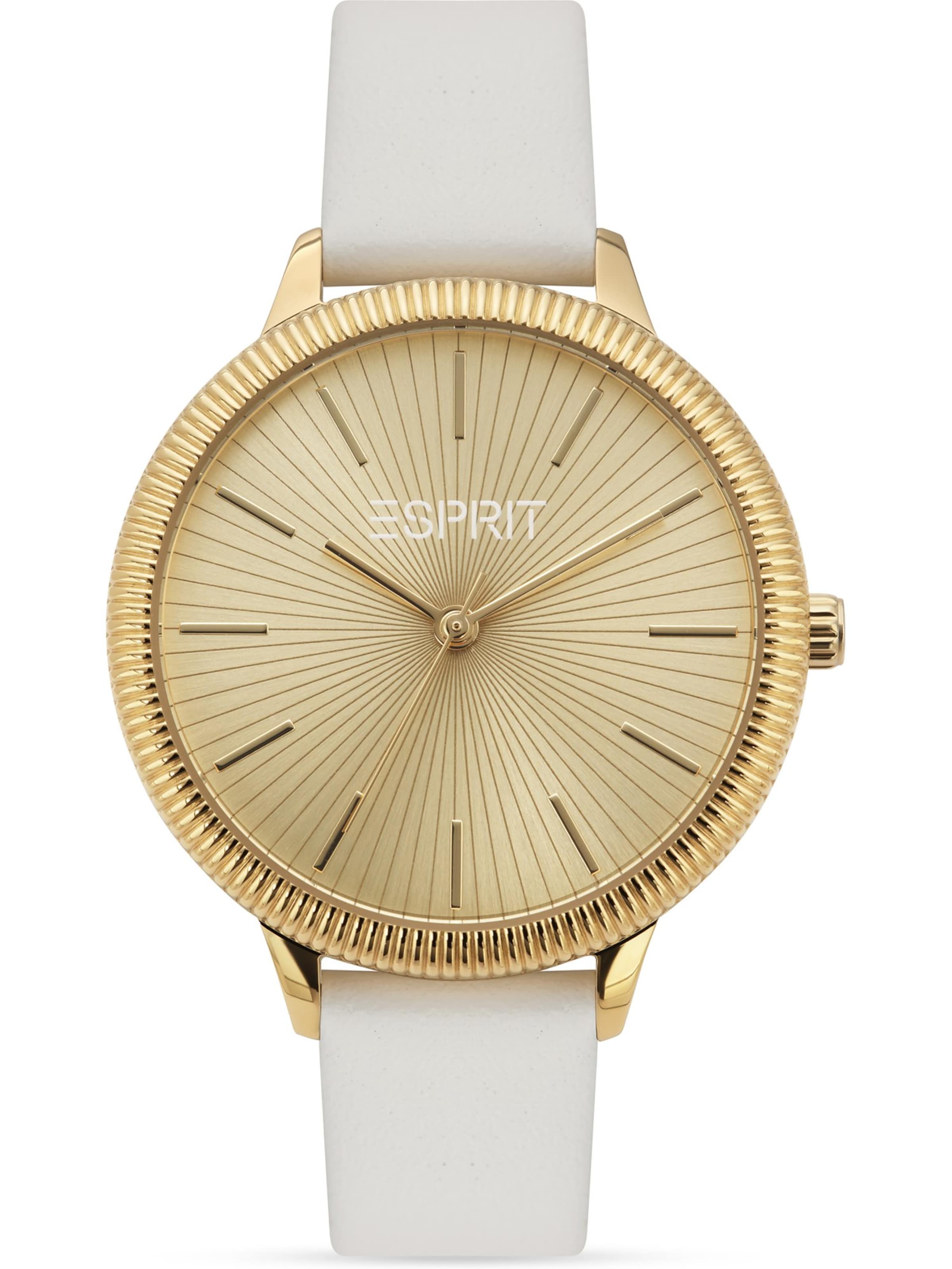 ESPRIT Analoguhr in Gold: Vorderseite