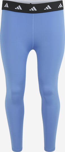 ADIDAS PERFORMANCE Workout Pants 'Techfit' in Light blue / Black / White, Item view