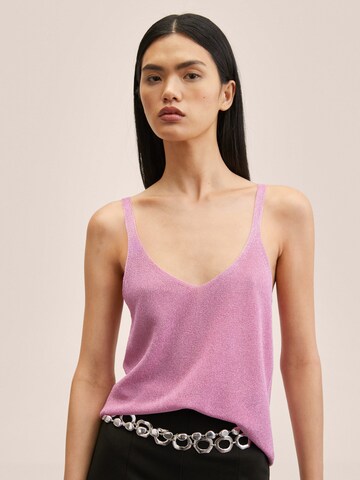 MANGO Top 'KLING' in Pink: predná strana