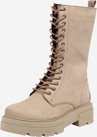 PS Poelman Lace-up boot in Beige: front