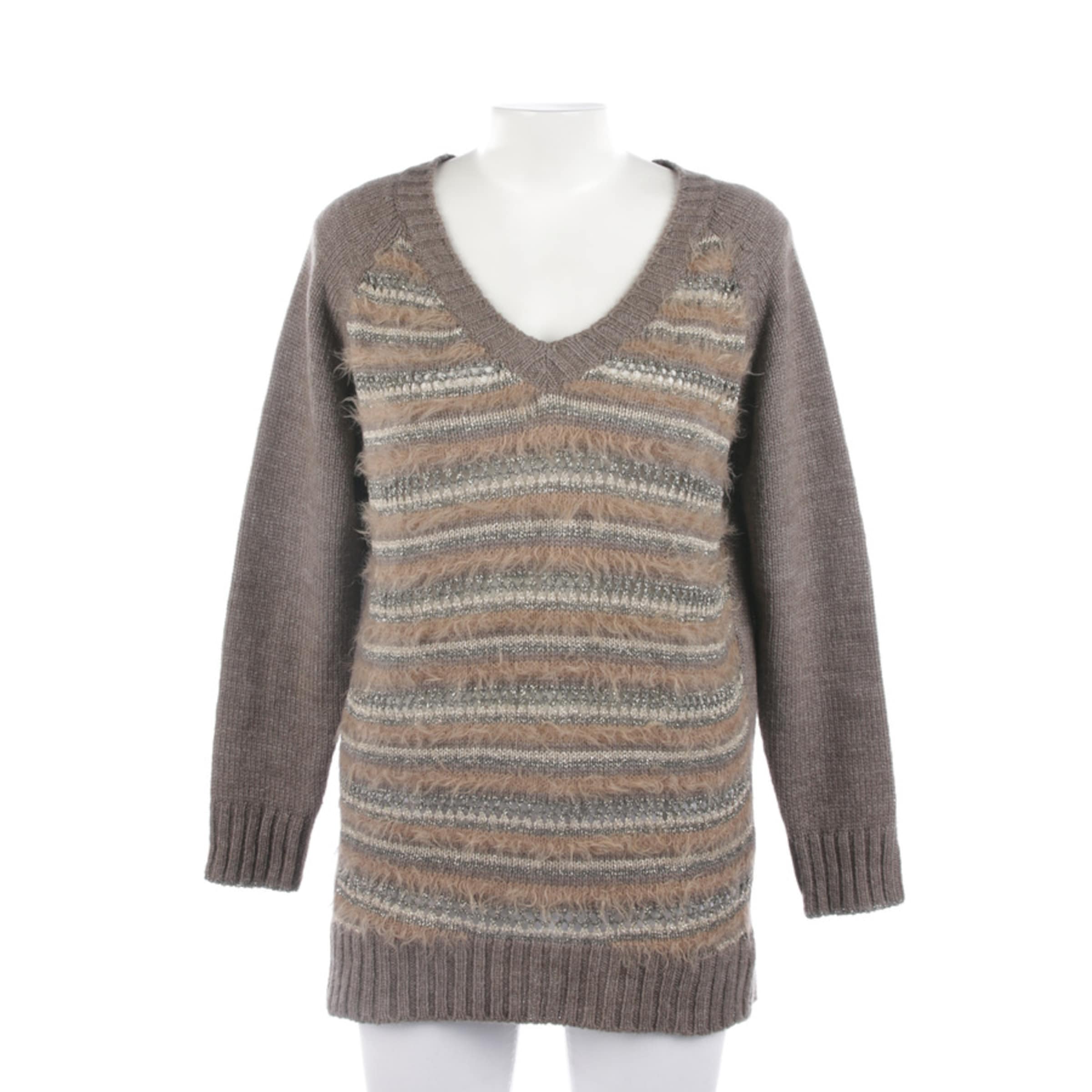 PATRIZIA PEPE Pullover / Strickjacke XXS in Braun: Vorderseite