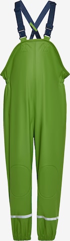 Schmuddelwedda Regular Weatherproof pants in Green: front