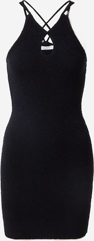 IRO Πλεκτό φόρεμα 'QHOCHA' σε μαύρο: μπροστά