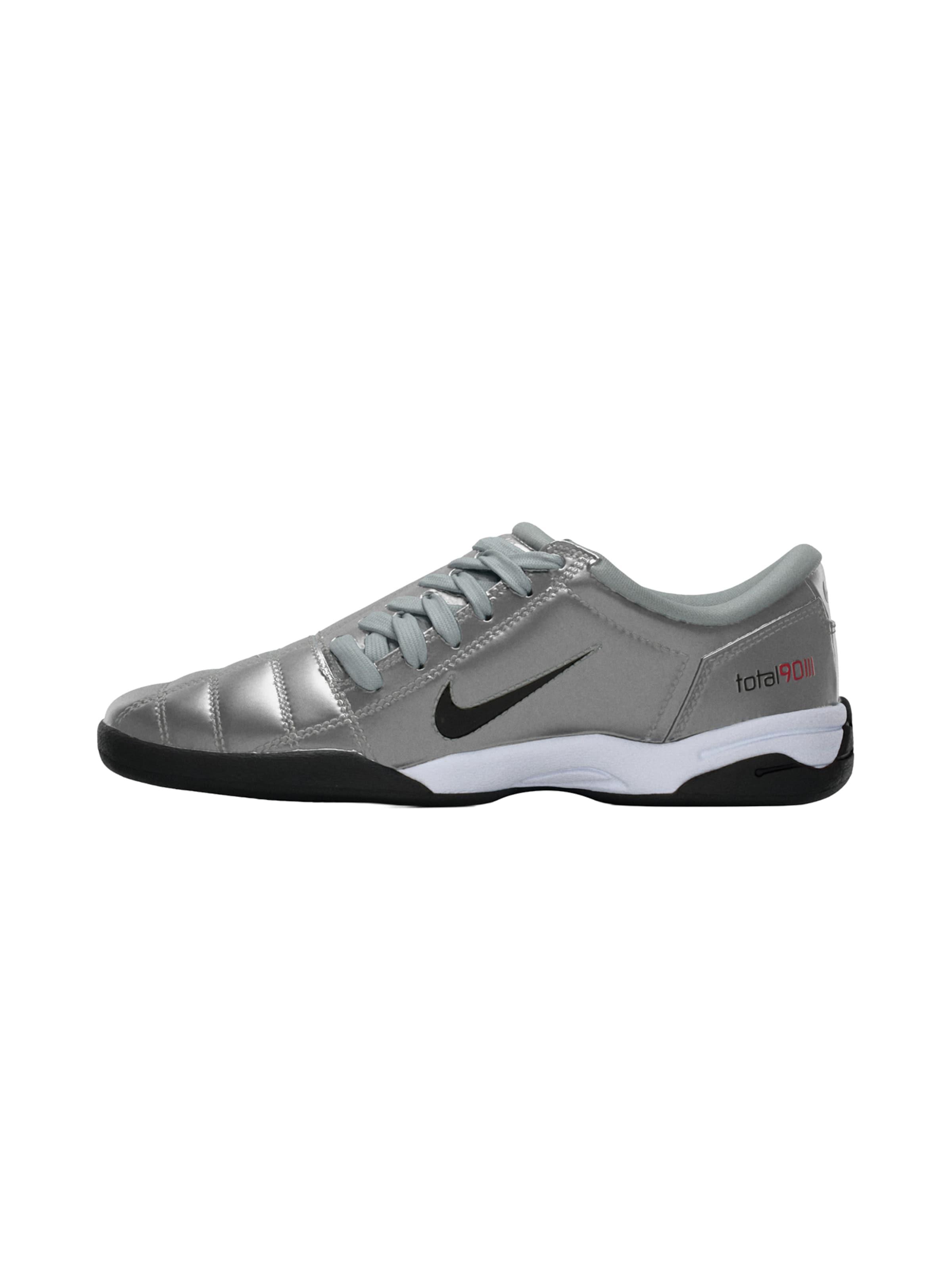 Nike Sportswear - Zapatillas deportivas bajas 'T90' en plata: frente