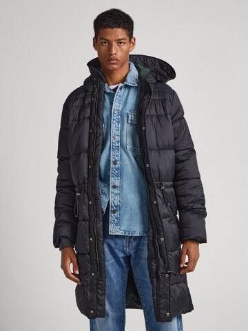 Pepe Jeans Wintermantel 'BLAI' in Schwarz: predná strana