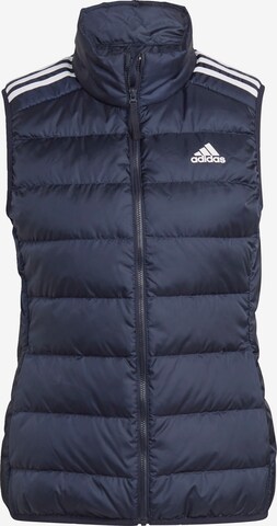 ADIDAS SPORTSWEARSportski prsluk 'Essentials' - plava boja: prednji dio