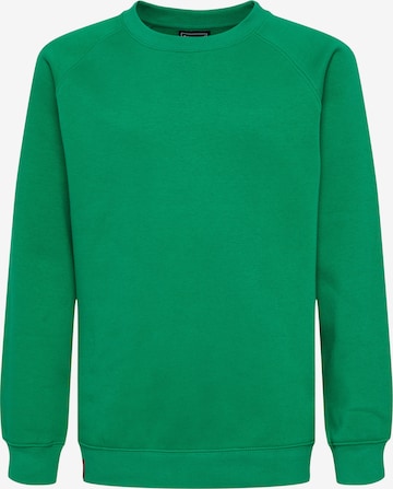 Hummel Sweatshirt 'Red' in Groen: voorkant