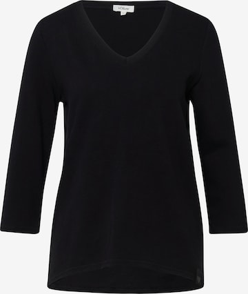 T-shirt s.Oliver en noir : devant